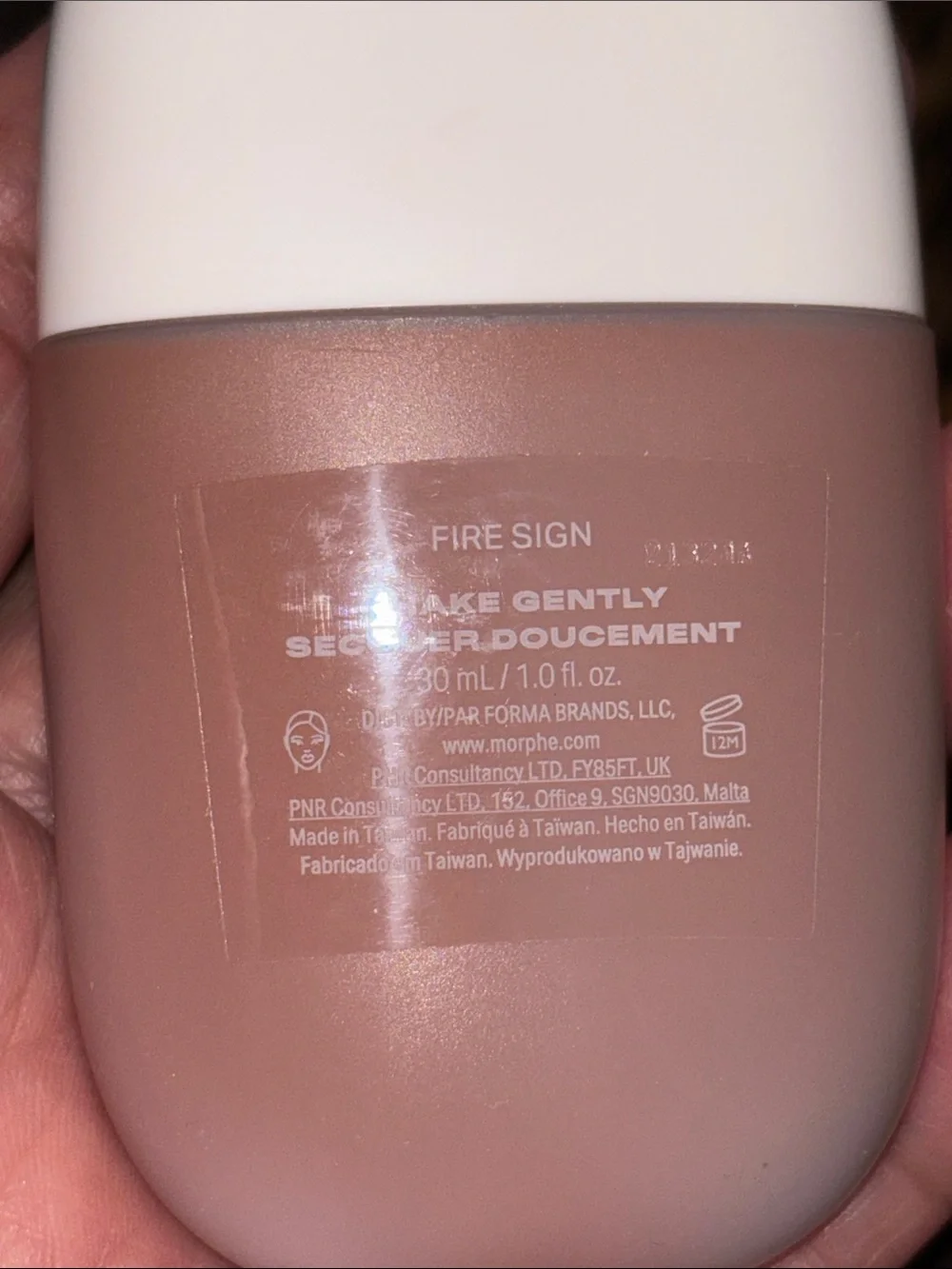 Morphe Hot Shot Liquid Bronzer in Warm Taupe